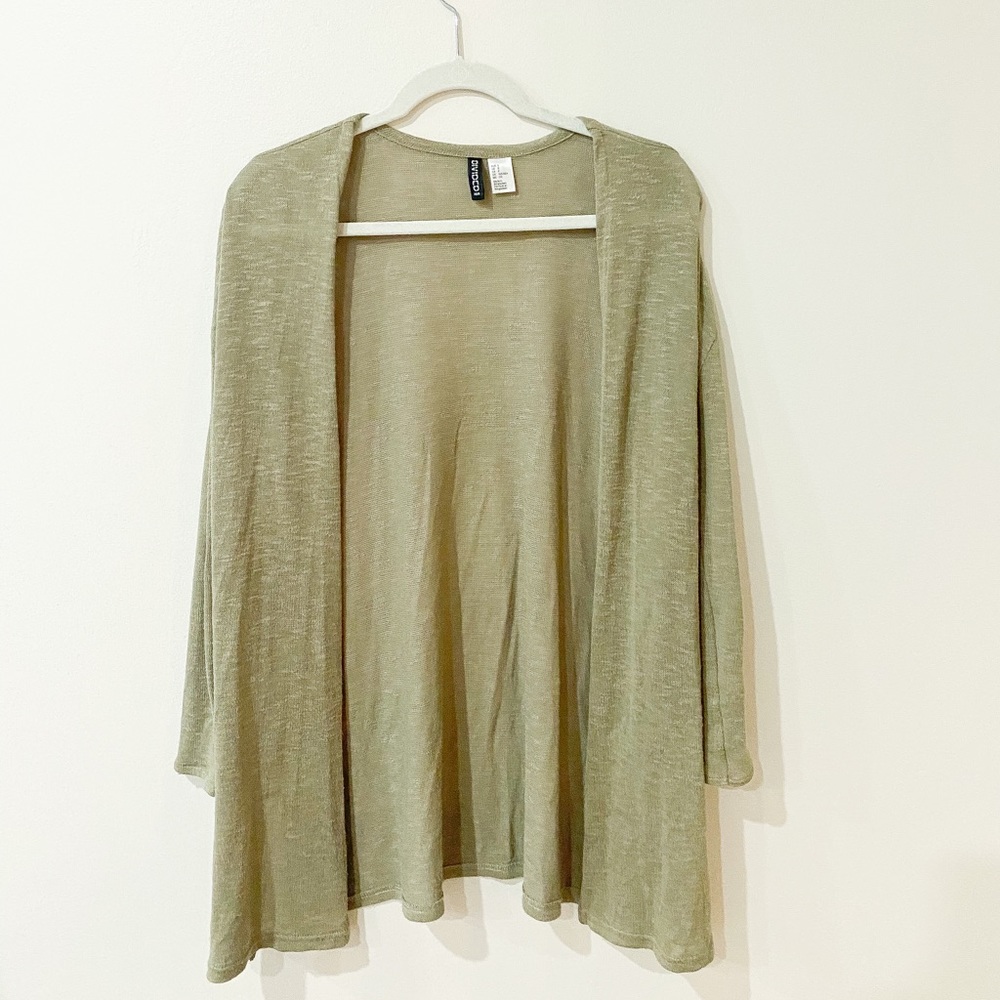 Like New Green Cardigan